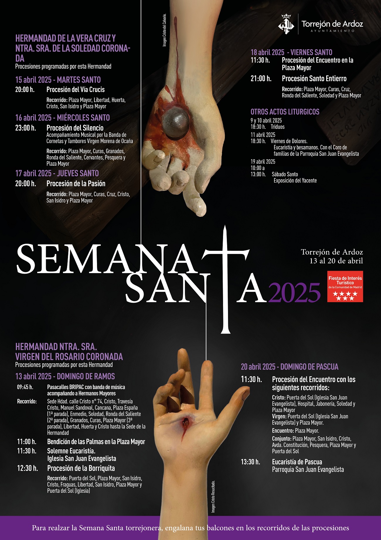Semana Santa en Torrejón de Ardoz 2025 Torrejón de Ardoz